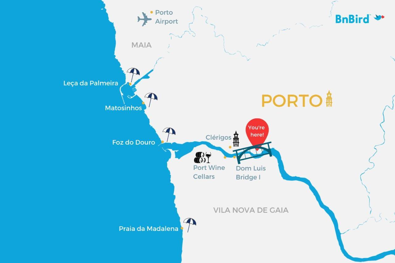 Porto Loft Living Leilighet Eksteriør bilde